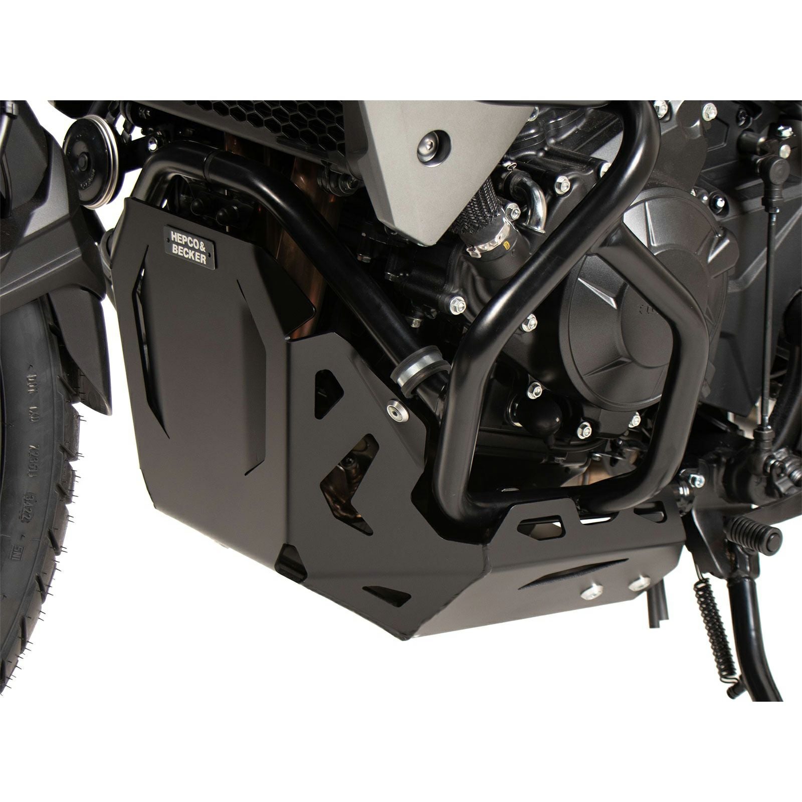 XL750 トランザルプ スキッドプレート (ブラック) Hepco & Becker