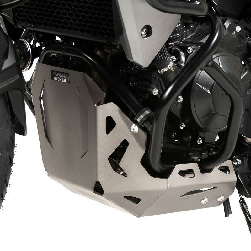 XL750 トランザルプ スキッドプレート (シルバー) Hepco & Becker_1
