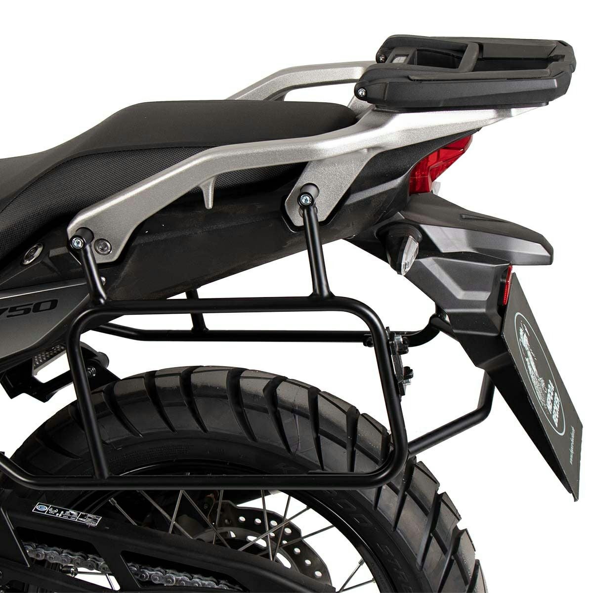 XL750 トランザルプ イージーラック トップケースキャリア (ブラック) Hepco & Becker_1