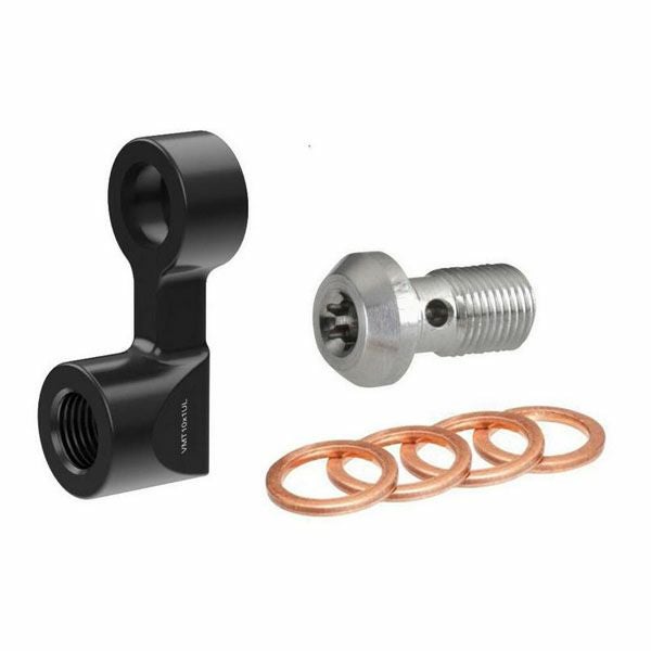 MotoTrio ブレーキライン延長ホースTriumph Bonneville MotoTrio Brake Line Extension | Triumph | Omega Racer