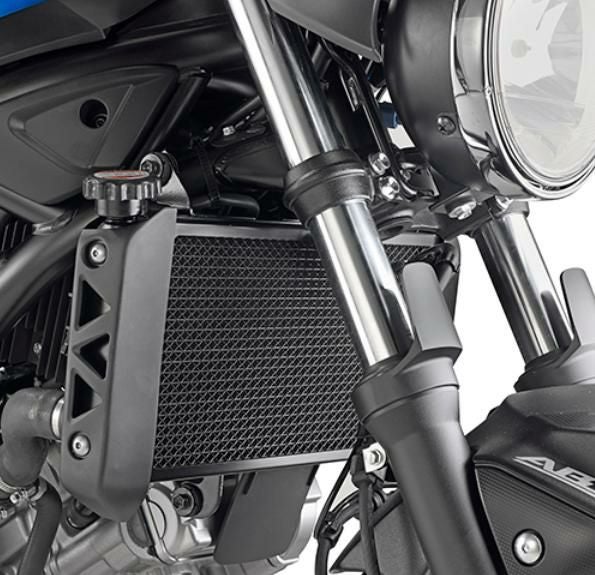 SV650 16- ステンレス ラジエーターガード ブラック GIVI | バイク