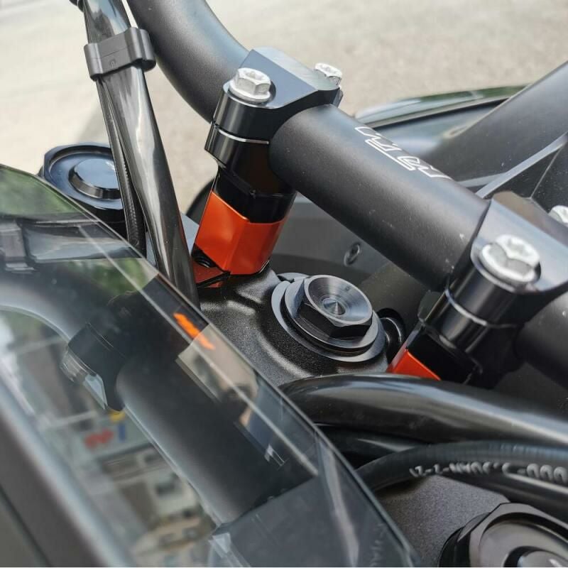 KTM フリーライド E-XC ハンドルバーライザー 25mmUP オレンジ VOIGT