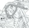 GIVI R1200GS/R1250GS 13～23 ボディフレームガード アッパー ステンレス BMW_3