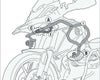 GIVI R1250GS 19～23 フレームガード ローワー ブラック スチール BMW_2