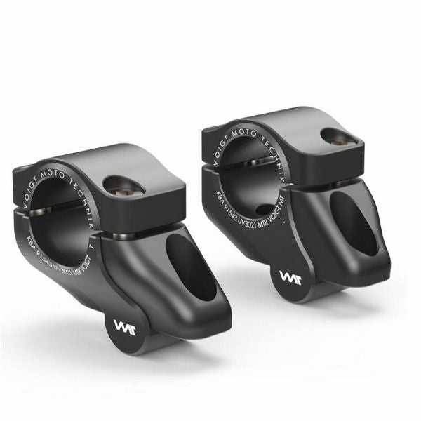 Z650RS 21- ファットバー変換用ハンドルバーライザー 30mm UP 21mm