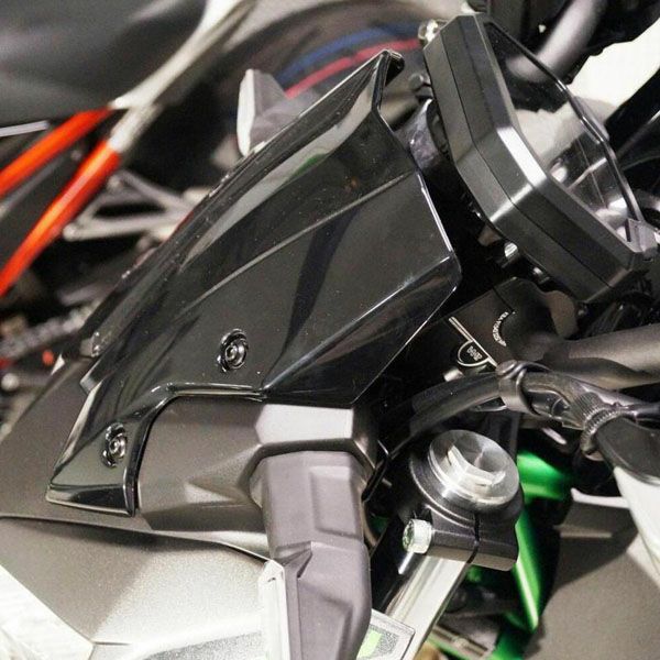 Z650 2019-2022 ハンドルバーライザー 25mm UP ブラック VOIGT MOTO
