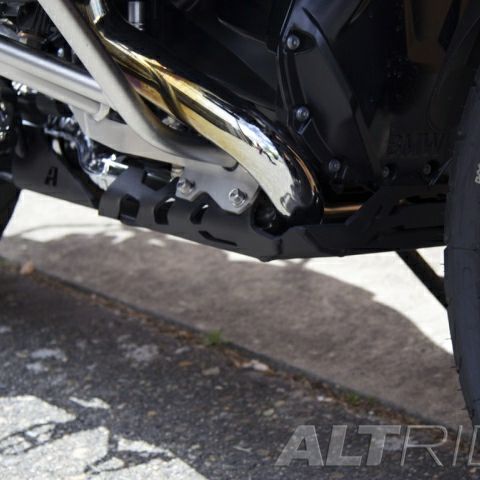 水冷 R1200GS Adventure スキッドプレート ブラック AltRider_1