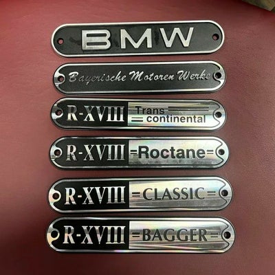 BMW R18 エンジンプレート 各種 2枚セット KERTS_14