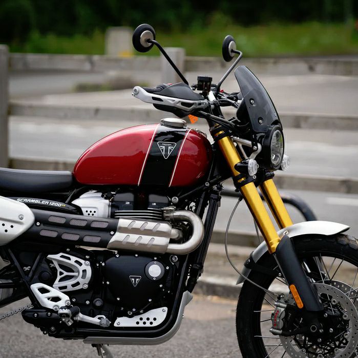 トライアンフ スクランブラー1200 スクリーン クラシックS3 ブラック