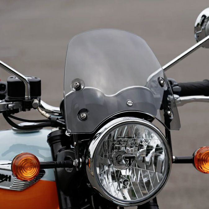 トライアンフ純正　ショートスクリーン一式 トライアンフ純正ショートサマースクリーン クリア | バイクカスタム
