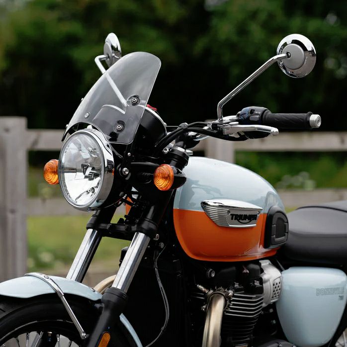 空冷 水冷 ボンネビル T100 T120 スクリーン クラシックS3 ライト 