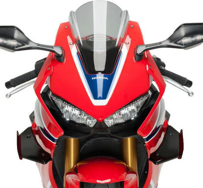 CBR1000RR SP2 2019～ ダウンフォース サイドスポイラー ブラック Puig