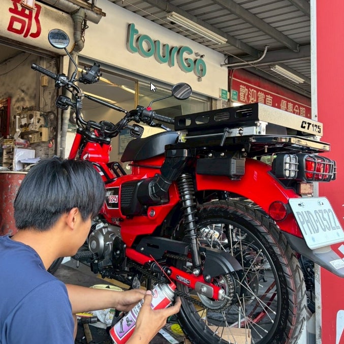 CT125 ハンターカブスライディング ラゲッジラック キャリア OMA_4