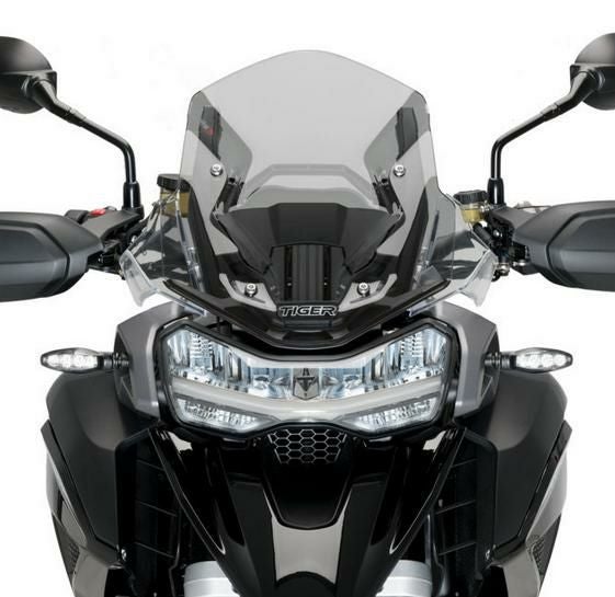 トライアンフTiger1200(スポーツ)スモークスクリーン タイガー 1200 GT/PRO/RALLY スポーツスクリーン スモーク Puig