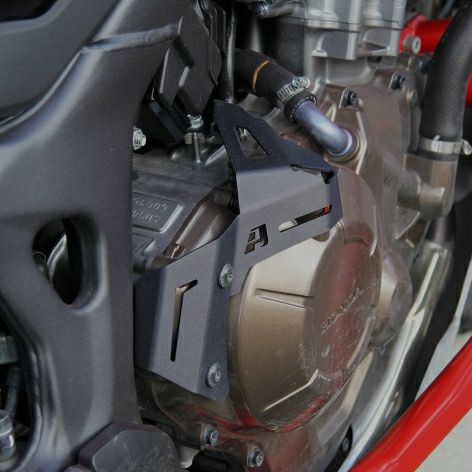 CRF1000L アフリカツイン/ADV Sports クラッチアームガード ブラック