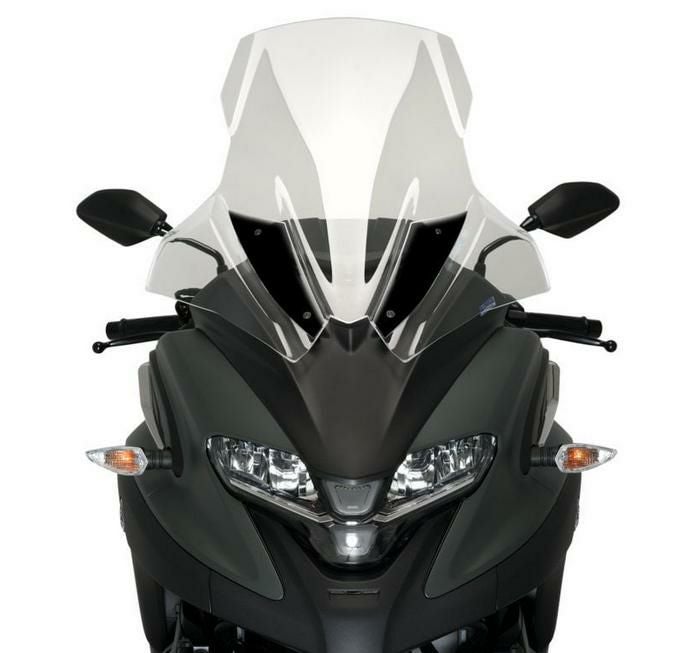 トリシティ300 20～ V-TECH ツーリング スクリーン スモーク Puig