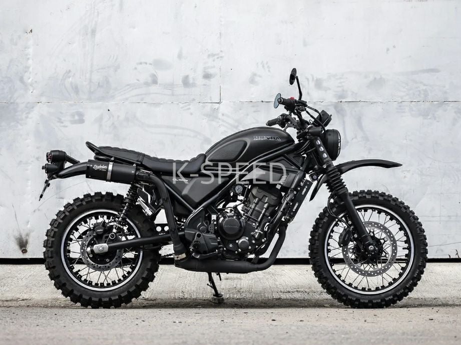 ホンダ CL500 スリップオンマフラー ブラック K-SPEED | バイク