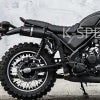 ホンダ CL250 スリップオンマフラー ブラック K-SPEED_1