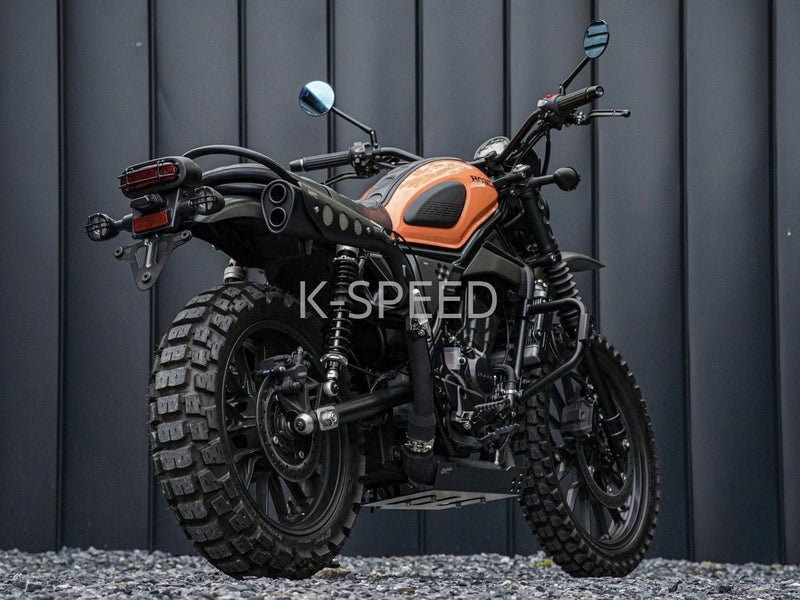 ホンダ CL250/500 レトロスクランブラー スリップオンマフラー 