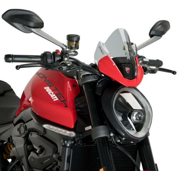 モンスター937 スポーツスクリーン スモーク Puig | バイクカスタム