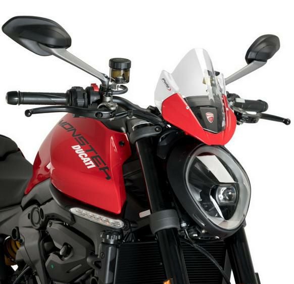 モンスター937 スポーツスクリーン スモーク Puig | バイクカスタム