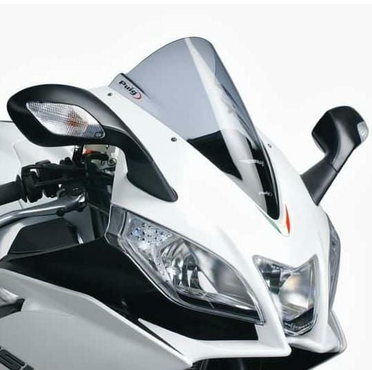 RS4 125 13～ R-Racer スクリーン ブラック Puig アプリリア | バイク