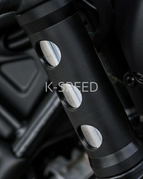 セール】ホンダ CL250/CL500 フロントフォークカバー ブラック K-SPEED