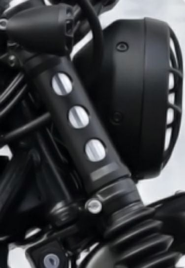 セール】ホンダ CL250/CL500 フロントフォークカバー ブラック K-SPEED