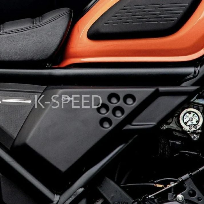 ホンダ CL250/CL500 エンジンサイドカバー ブラック K-SPEED | バイク