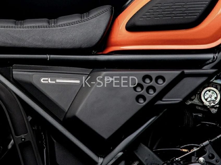 ホンダ CL250/CL500 サイドカバー ブラック K-SPEED | バイクカスタム