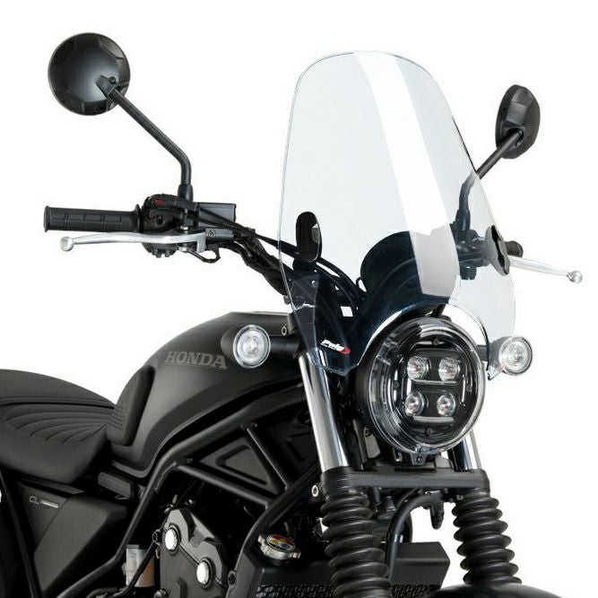 BMW R1200R 06-10 ウインドスクリーン 49.5x46 クリア GIVI | バイク