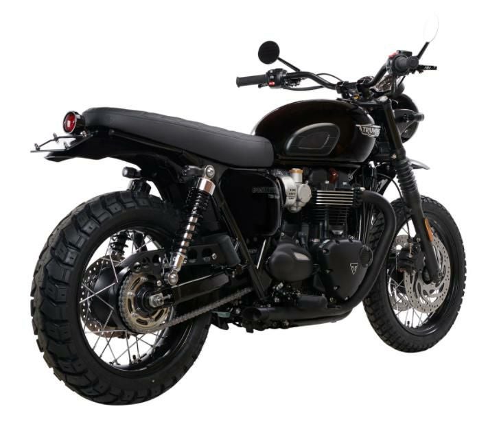 カスタム費20万円　2019年モデル　ボンネビル　T100　距離4900キロ　メーカー保証有　バンスマフラー　グリップヒーター　車検令和４年２月 hq720.jpg?sqp=-