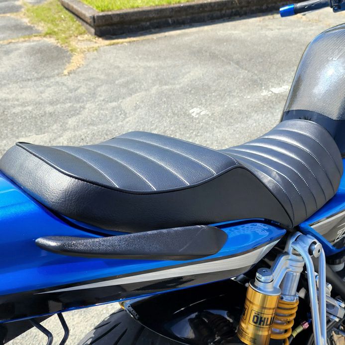 ZRX1200DAEG/1200R/1100 LOWシート ゲル入り タックロール 艶なし