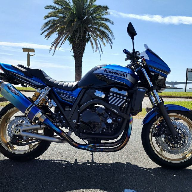 ZRX1200DAEG/1200R/1100 LOWシート ゲル入り タックロール 艶なし