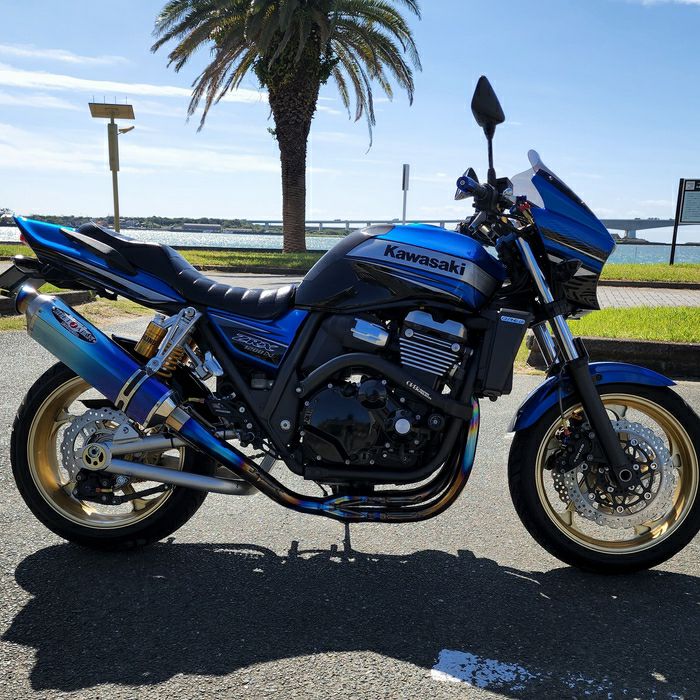 ZRX1200DAEG/1200R/1100 LOWシート ゲル入り タックロール 艶あり 