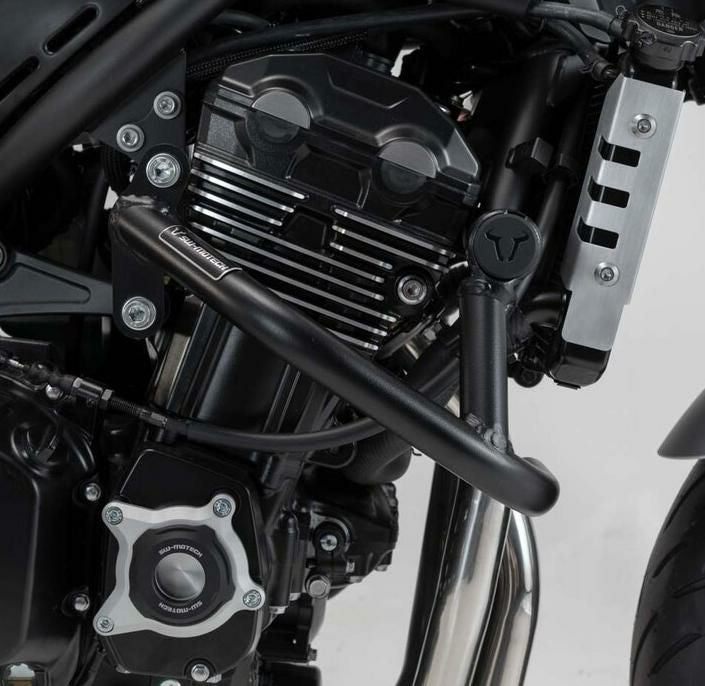 Z900RS/CAFE/SE 17～23 エンジンガード ブラック SW-MOTECH | バイク
