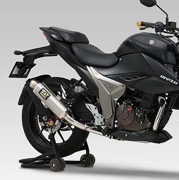 タキタキ　SUZUKI ジクサー250/SF250 ヨシムラマフラー ジクサー250/SF250 GPマグナム105 サイクロン 機械曲 フルエキゾースト
