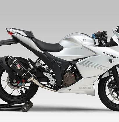 ジクサー250/SF250 R-77S サイクロン カーボンエンド 機械曲 フル