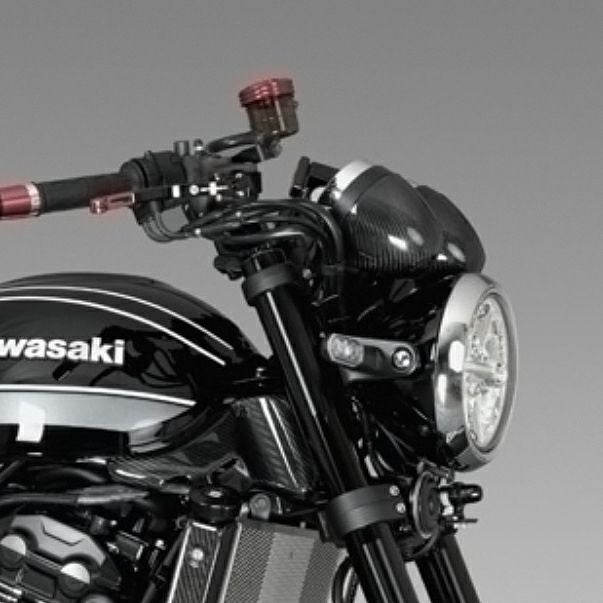 Z900RS CAFE 18-20用 純正ラジエーターサイドカバー左右セット Kawasaki カワサキ純正 Z900RS/CAFE ラジエーター サイドカバー BLACK