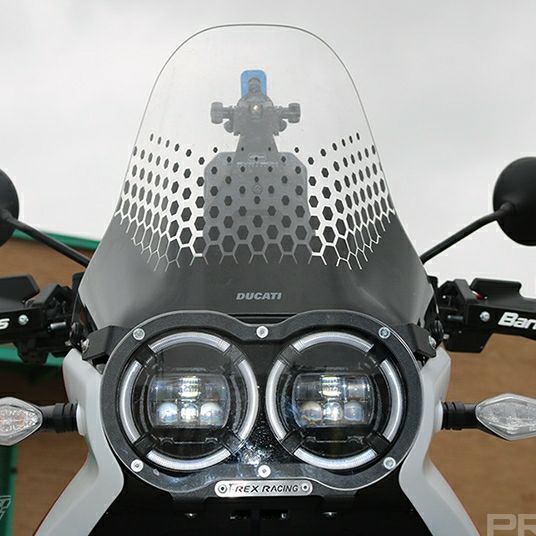 デザートX 2022～ ヘッドライトガード T-REX RACING | バイクカスタム