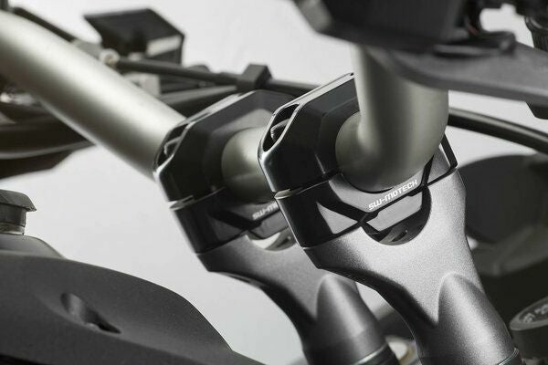 Vストローム250, SV650 ハンドルライザー 20mm ブラック SW-MOTECH