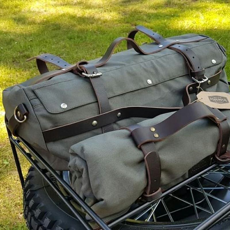 PODEROSA Shiraz クイックリリース・ダッフルバッグ 30L (グリーン