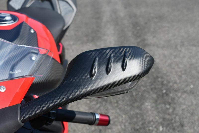 BMW S1000RR ミラーカバー 左右セット ドライカーボン SPEEDRA 