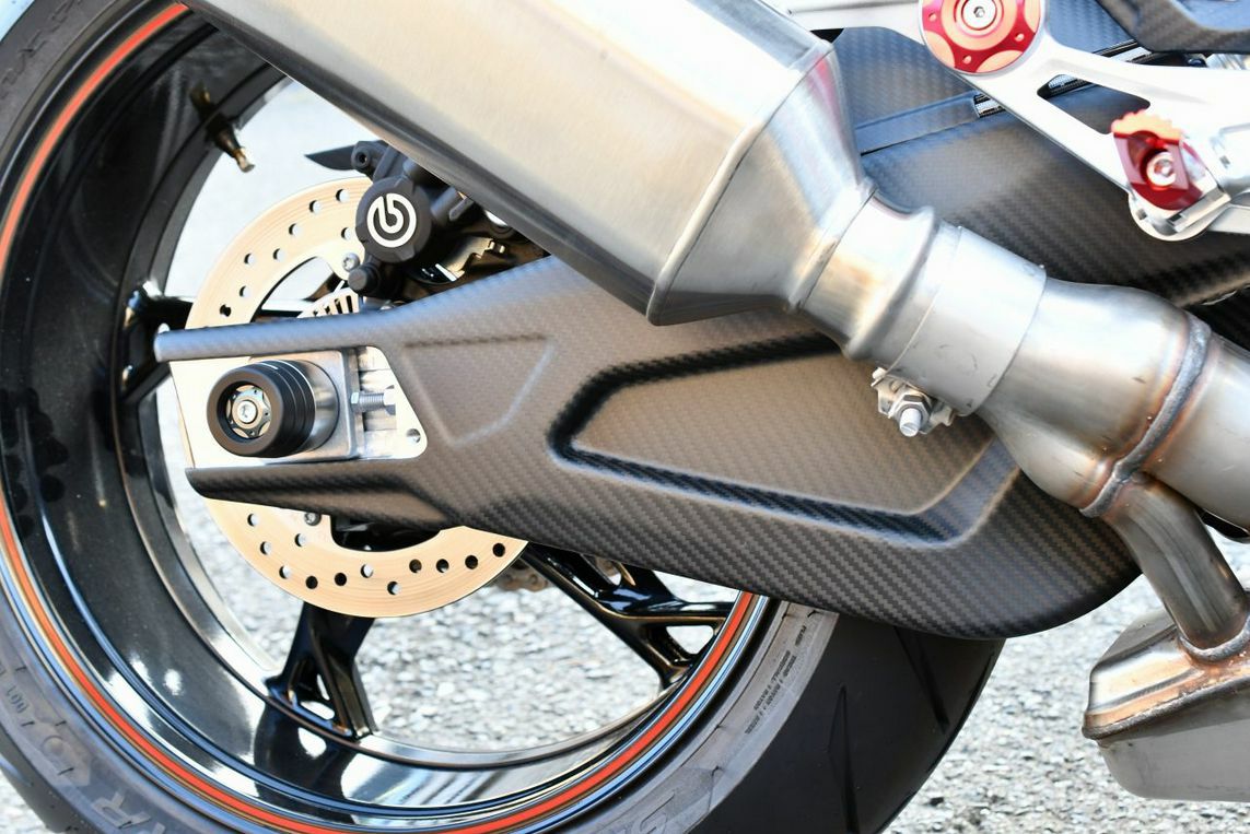 BMW S1000RR スイングアームカバー 左右セット ドライカーボン SPEEDRA