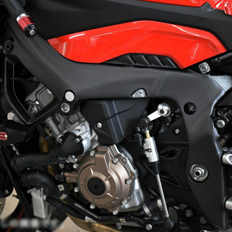  S1000RR 右左セットカーボンサイドカバー　エンブレムキャリア BMW S1000RR 右左セットカーボンサイドカバー エンブレムキャリア