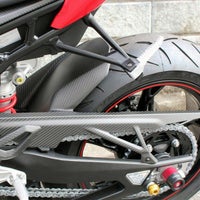 BMW S1000RR リアフェンダー チェーンガード一体式 ドライカーボン SPEEDRA_1
