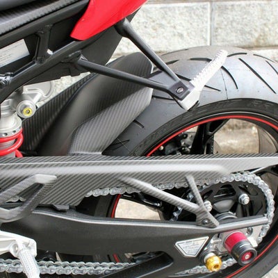 BMW S1000RR リアフェンダー チェーンガード一体式 ドライカーボン SPEEDRA_1