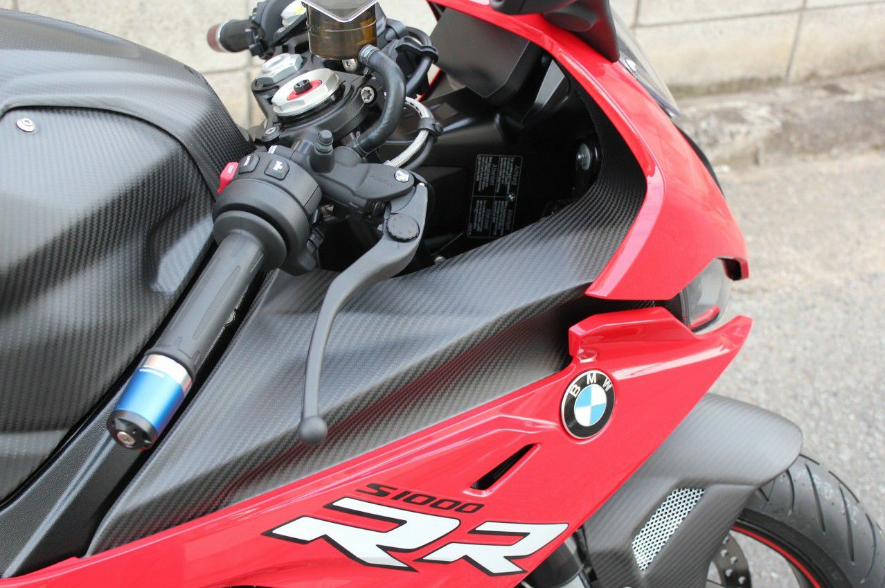 BMW S1000RR フェアリングサイドカバー 左右セット ドライカーボン