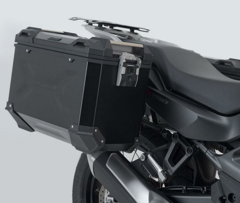 トランザルプ XL750 TRAX ADV L アルミサイドパニアケースセット ブラック SW-MOTECH_1