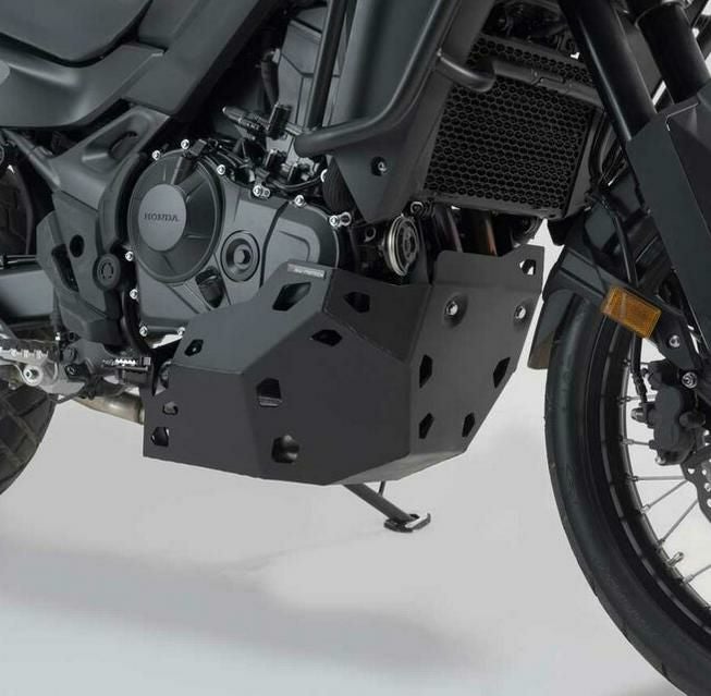 トランザルプ XL750 アルミスキッドプレート ブラック SW-MOTECH_1